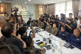 泰国警方在曼谷酒店死者房间水杯水壶中发现氰化物，判断凶手是六人中的一人图片