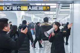 西安地铁，首次突破！图片