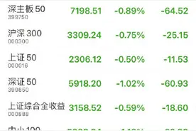 收盘：上证指数跌0.6%，深证成指跌1.17%，创业板指跌1.42%图片