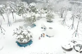 广东人来长沙看雪有多努力？死守三天，有人第一次见雪图片