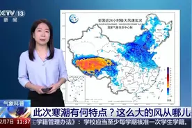 此次寒潮这么大的风从哪儿来？专家解读→图片