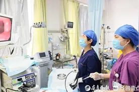 滕州市中心人民医院消化内科二病区独立完成2例小肠镜检查图片