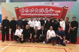 香港举办世界功夫群英会2023 弘扬传承中华武术真谛图片