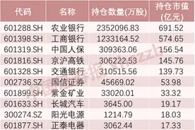 社保大举加仓这些股！证金汇金频频减持，三季度原来这么“炒股”图片
