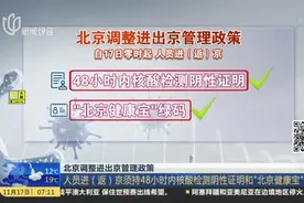 北京调整进出京管理政策视频封面