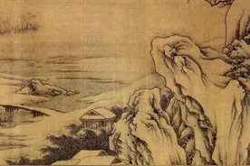 鉴赏｜小雪：书画印中的寒江独钓与流风回雪图片