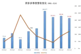 拼多多承压：连续三个季度收入增长停滞，战略重心从营销转向研发图片