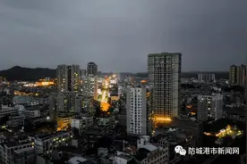 也太美了吧！防城港夜景上新，流光溢彩，灿若星河！图片