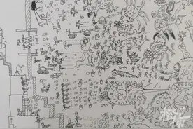 “惊叹，他的画里藏着一个火柴人的世界！”杭州这个四年级男生竟有如此丰富的想象力图片