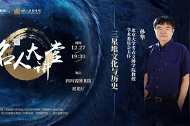 三星堆埋藏器物有多丰富？北大教授孙华：8号坑刚挖到象牙层就已编号到6000 | 名人大讲堂图片
