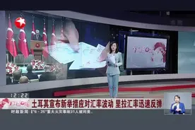 土耳其宣布新举措应对汇率波动  里拉汇率迅速反弹视频封面