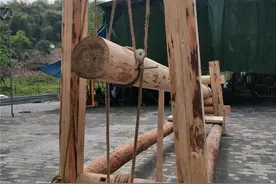 中国立轴式风车、世界最早鼓风机……七旬翁照着《天工开物》复原中国古代科技工具图片