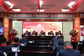 农行吉林白城分行启动“春天行动”综合营销喜迎开门红图片