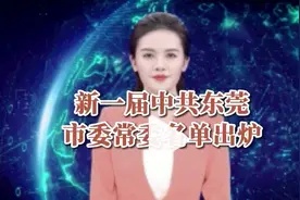 最新！新一届中共东莞市委常委名单出炉！视频封面
