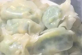 减肥党也可以吃的韭菜鸡蛋饺子图片