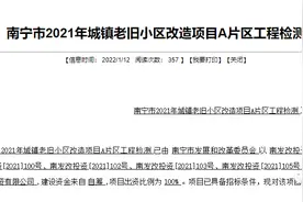 重磅！南宁这154个老旧小区，将进行旧改图片
