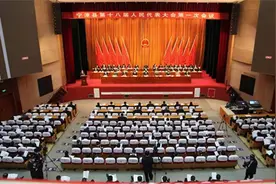 宁津县第十八届人民代表大会第一次会议开幕图片