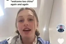 让美国运动员感动到落泪 志愿者小哥暖心回信：疫情后再来中国图片