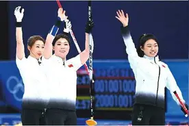 首取两连胜！北京冬奥会女子冰壶循环赛，中国队6:5击败韩国队图片