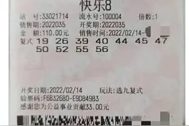 宁波幸运彩友复式投注收获“快乐8”309万元图片