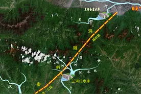 引汉济渭秦岭输水隧洞全线贯通，每年约15亿方汉江水输入关中地区图片