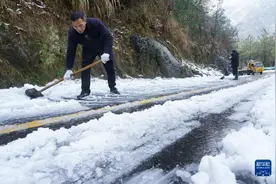 江西南昌迎来降雪图片