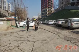 一头是围墙一头是村道 西安航天基地神舟一路何时能修通？图片