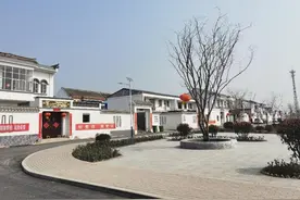 鹤壁袁庄村恢复重建走深走实：改造施工进入收尾阶段，产业带动村庄致富增收图片