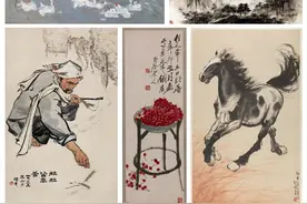 齐白石、黄宾虹、徐悲鸿、林风眠等大师画作一齐展出！“美在新时代——中国美术馆典藏精品特展（第二期）”在京开幕图片
