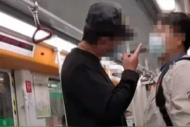 “骂过了你想怎样！”两男子因抢座位大打出手？广州地铁回应图片