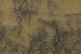 故宫藏画里的“春山”：澹冶、柳色、小隐与晚归图片
