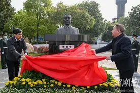 袁老“回到”试验田图片