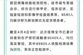 上海提醒市民采样后尽快回家图片