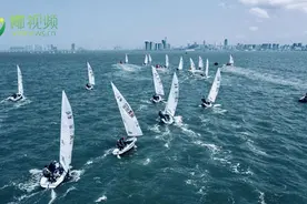 椰视频 | 帆船亚运会选拔赛海口激战正酣 海南队暂列混合470级女舵组第3名图片