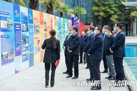 陕西省委军民融合办联合省国家安全厅、省国家保密局赴航天771所调研国家安全工作图片