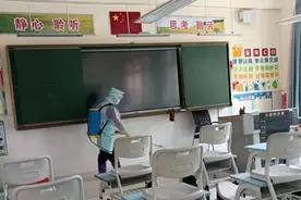 今天复课，东莞长安各校充分准备迎接师生返校图片
