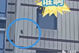 济南一居民楼遭啄木鸟啄墙 , 每天七八点准时 网友：里面有懒虫......图片