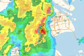 警惕！强雷暴云团向上海靠近 局地可能伴有龙卷图片