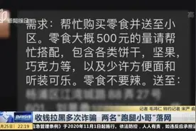 刚付了数百元跑腿费就被拉黑？有的“小哥”居然是假的图片