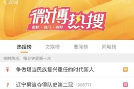 热搜第一！辽宁男篮CBA总冠军图片