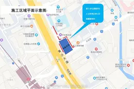 十一号线如意坊站出入口开建，4月30日起，黄沙大道与多宝路交汇处有施工图片