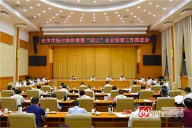 黎春秋强调：进一步强化“木林森意识”大力实施市场主体倍增工程图片