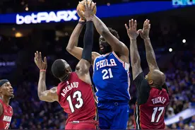 NBA|恩比德复出76人大胜热火 东契奇准“三双”独行侠力克太阳图片