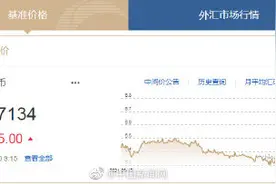 人民币对美元汇率贬值到6.7元时代图片