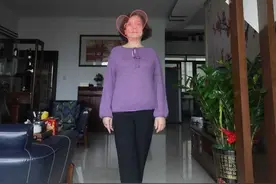 简约又百搭的女士玛雅款大平针套头衫（有编织说明）图片