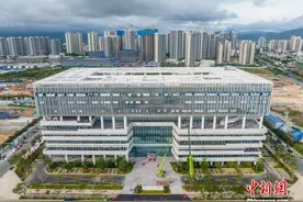 航拍中国科学院海南种子创新研究院图片