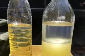 加油站往油里掺水？停业封闭图片