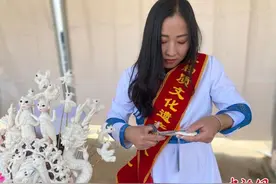 「十年@每一个奋斗的你」“80后”面塑非遗传承人：让巧手艺实现致富梦图片