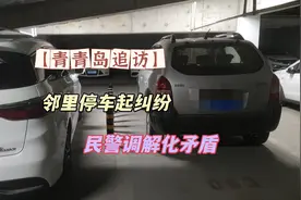 脚踢反光镜、拍打车辆……邻里因停车纠纷竟做出这种事？图片