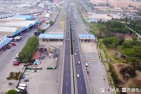 济南零点立交拆除原匝道大改，对接未来的黄河大桥图片